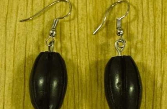 Exotic Earrings, cacao