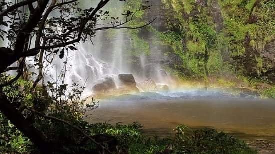 Centre des Hommes tourism, waterfall Ikpa