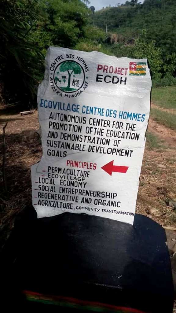 Enseigne panneau ECDH