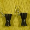 Exotic Earrings, djembe