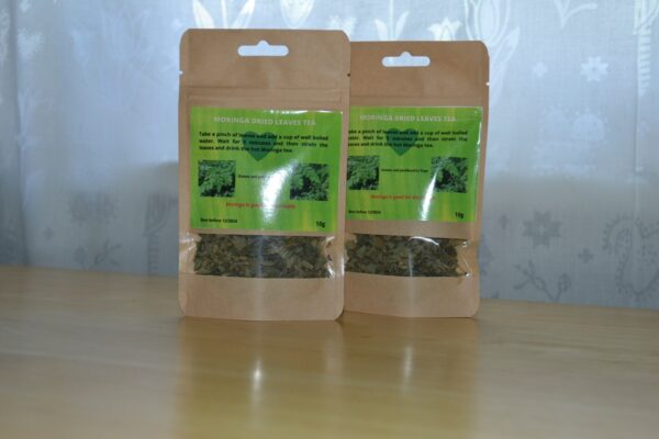 Moringa dried leaves tea