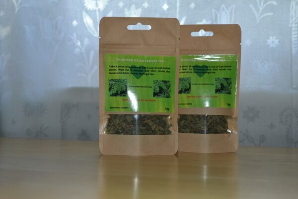 Moringa dried leaves tea