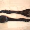 Spoon & fork wooden