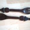 Spoon & fork wooden