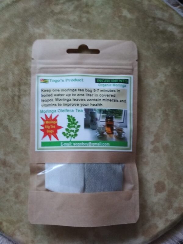 Moringa tea bag